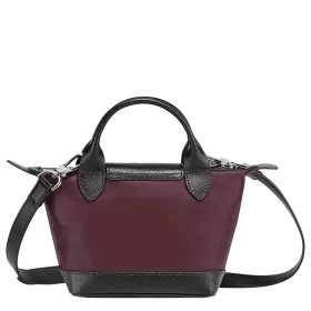 longchamp - sac porté main xs  le pliage cuir