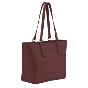 longchamp - sac shopping zippé  cavalcade
