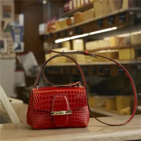 longchamp - sac porté travers xs  roseau