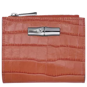 longchamp - portefeuille compact  roseau