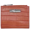 longchamp - portefeuille compact  roseau