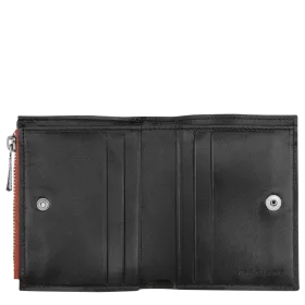 longchamp - portefeuille compact  roseau