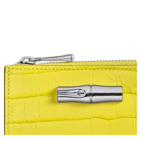 longchamp - portefeuille compact  roseau