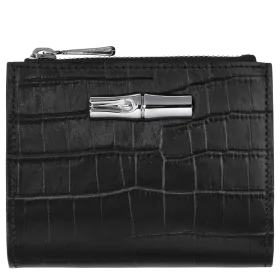 longchamp - portefeuille compact  roseau