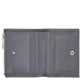 longchamp - portefeuille compact  roseau