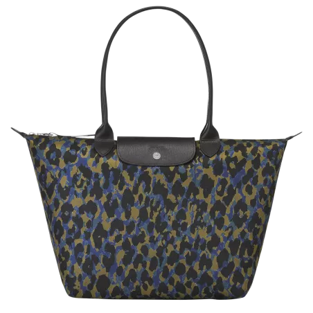 longchamp sac porté épaule l le pliage panthère