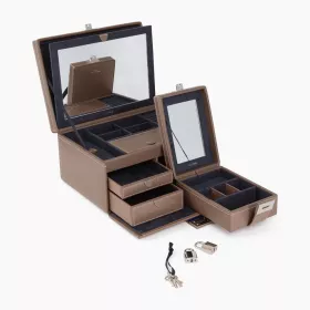 le tanneur - grande boite à bijoux en cuir