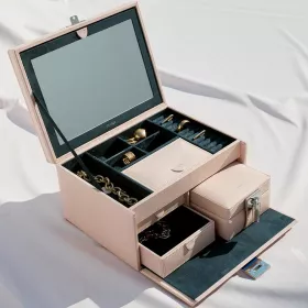 le tanneur - grande boite à bijoux en cuir