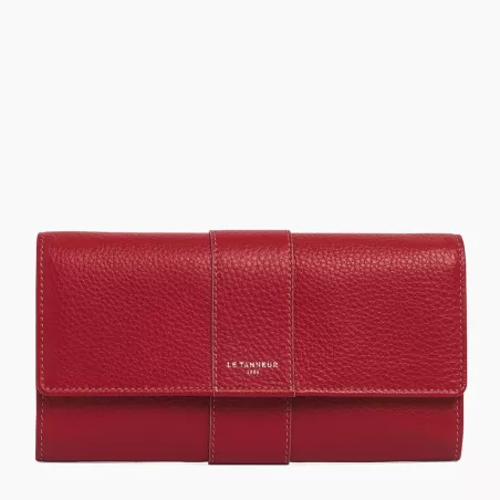le tanneur - pochette à bijoux en cuir grainé