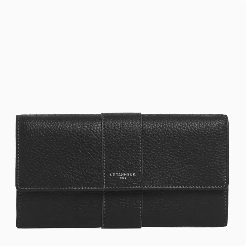le tanneur - pochette à bijoux en cuir grainé le tanneur - pochette à bijoux en cuir grainé