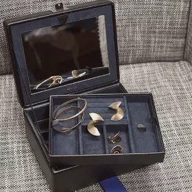 le tanneur - petite boite à bijoux en cuir