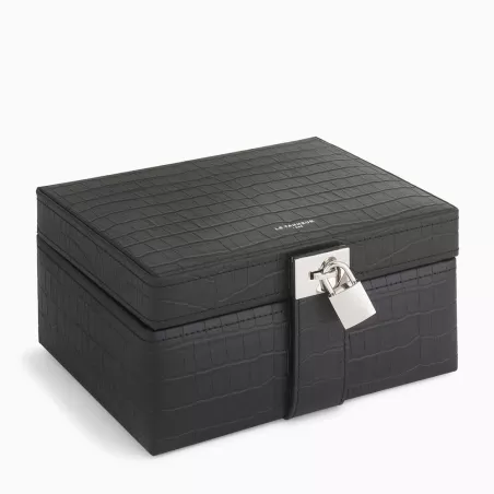 le tanneur - petite boite à bijoux en cuir