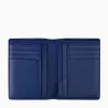 Portefeuille Vertical Poche Monnaie Zippée Augustin En Cuir Grainé De Le Tanneur