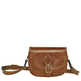 longchamp - sac porté travers xs longchamp 1980 croco
