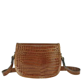 longchamp - sac porté travers xs longchamp 1980 croco