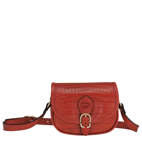 longchamp - sac porté travers xs longchamp 1980 croco