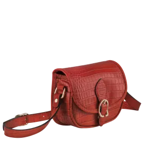 longchamp - sac porté travers xs longchamp 1980 croco