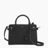 Le Tanneur - sac à main moyen modèle emilie en cuir monogramme