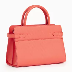 Le Tanneur - sac à main moyen modèle emilie en cuir monogramme
