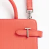 Le Tanneur - sac à main moyen modèle emilie en cuir monogramme