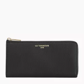 Compagnon Zippé Emilie En Cuir Signature T De Le Tanneur