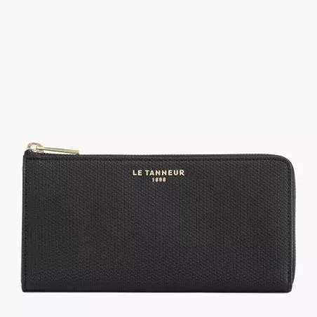 Compagnon Zippé Emilie En Cuir Signature T De Le Tanneur