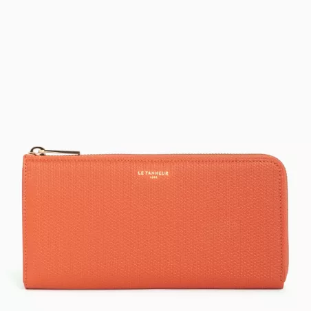 Compagnon Zippé Emilie En Cuir Signature T De Le Tanneur