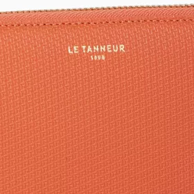 Compagnon Zippé Emilie En Cuir Signature T De Le Tanneur