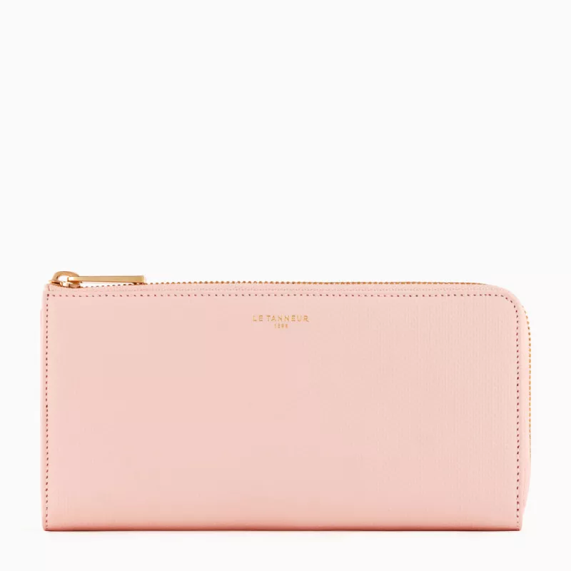Compagnon Zippé Emilie En Cuir Signature T De Le Tanneur Compagnon Zippé Emilie En Cuir Signature T De Le Tanneur