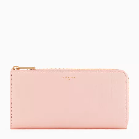 Compagnon Zippé Emilie En Cuir Signature T De Le Tanneur