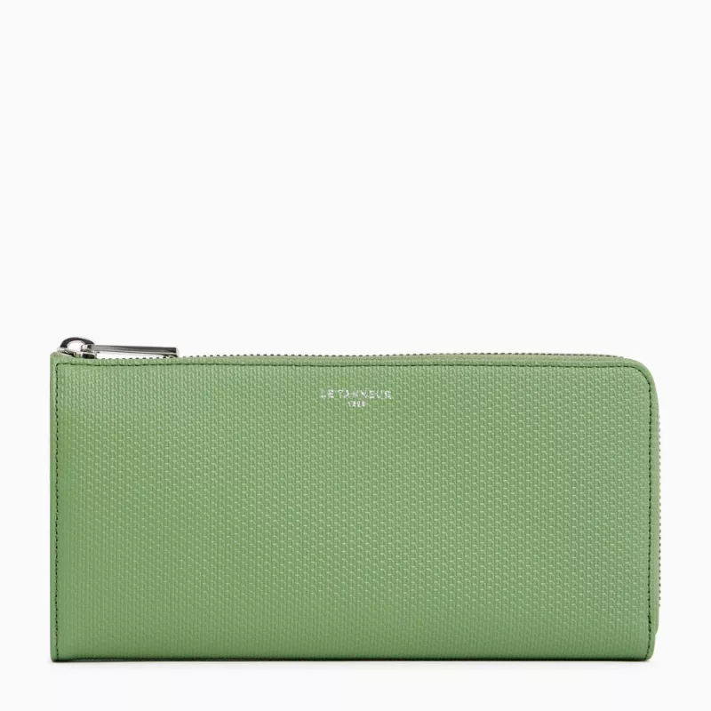 Compagnon Zippé Emilie En Cuir Signature T De Le Tanneur Compagnon Zippé Emilie En Cuir Signature T De Le Tanneur
