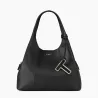 Le Tanneur - sac porté épaule moyen modèle juliette en cuir grainé