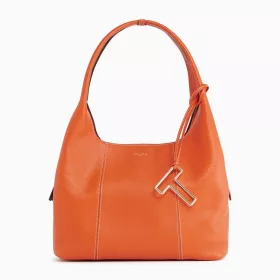 Le Tanneur - sac porté épaule moyen modèle juliette en cuir grainé