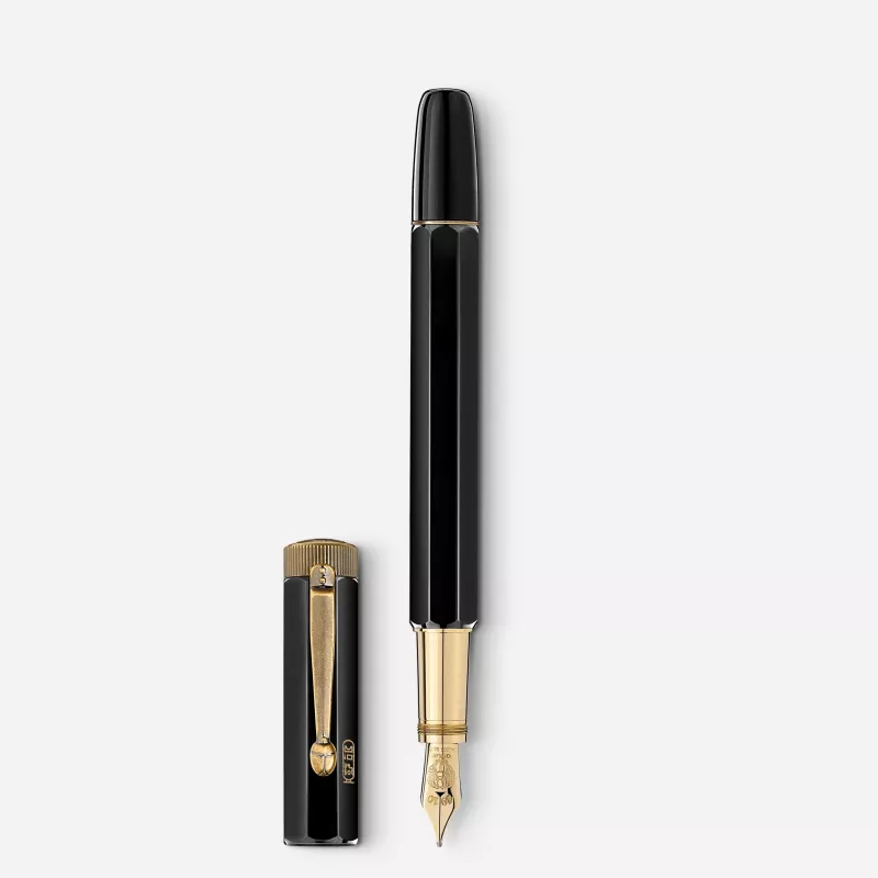 montblanc - stylo plume montblanc heritage egyptomania special edition noir montblanc - stylo plume montblanc heritage egyptomania special edition noir