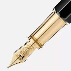 montblanc - stylo plume montblanc heritage egyptomania special edition noir