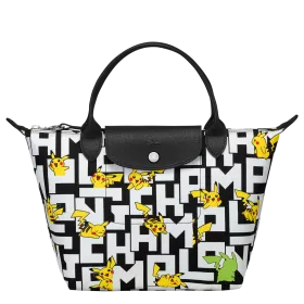 longchamp - sac porté main s  longchamp x pokémon