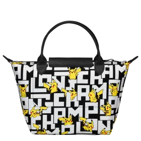 longchamp - sac porté main s  longchamp x pokémon