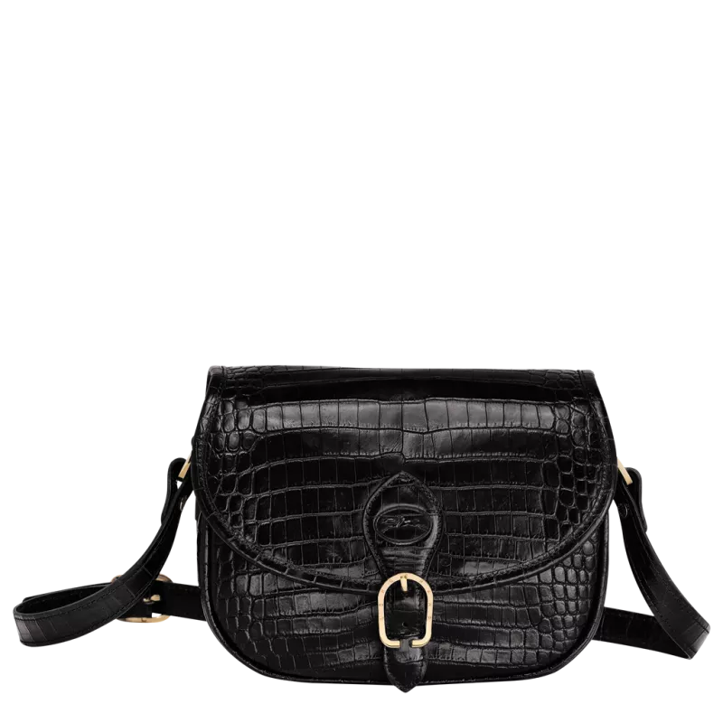 longchamp - sac porté travers s longchamp 1980 croco longchamp - sac porté travers s longchamp 1980 croco