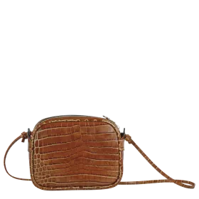 longchamp - sac porté travers xs longchamp 1980 croco