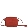 longchamp - sac porté travers xs longchamp 1980 croco