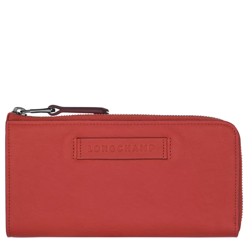 Portefeuille zippé Longchamp 3D de Longchamp Portefeuille zippé Longchamp 3D de Longchamp