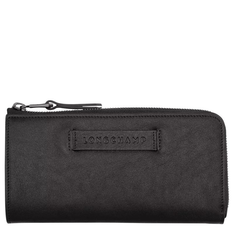 Portefeuille zippé Longchamp 3D de Longchamp Portefeuille zippé Longchamp 3D de Longchamp