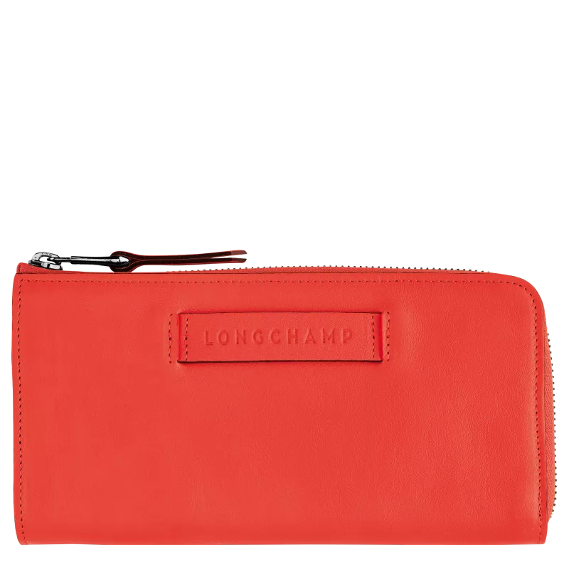 Portefeuille zippé  Longchamp 3D de Longchamp