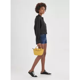 longchamp - sac porté main le pliage cuir