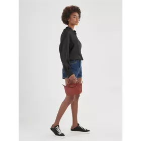 longchamp - sac porté main le pliage cuir