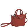 longchamp - sac porté main le pliage cuir