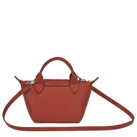 longchamp - sac porté main le pliage cuir