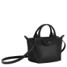 longchamp - sac porté main le pliage cuir