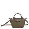 longchamp - sac porté main le pliage cuir