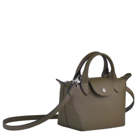 longchamp - sac porté main le pliage cuir